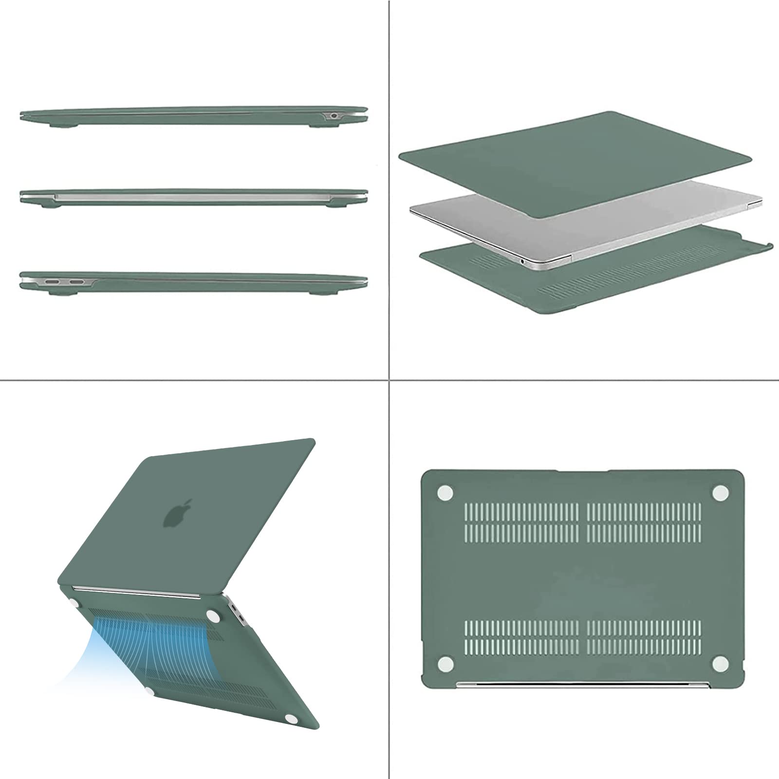 Amazon.co.jp: MOSISO Compatible with MacBook Air 13 inch Case M1